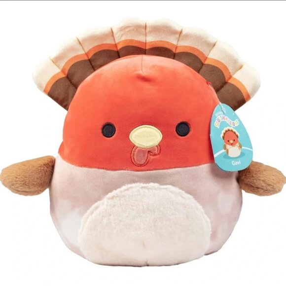 Squishmallows Gavi the Turkey 8 Thanksgiving Fall Brand - Picture 5 of 5